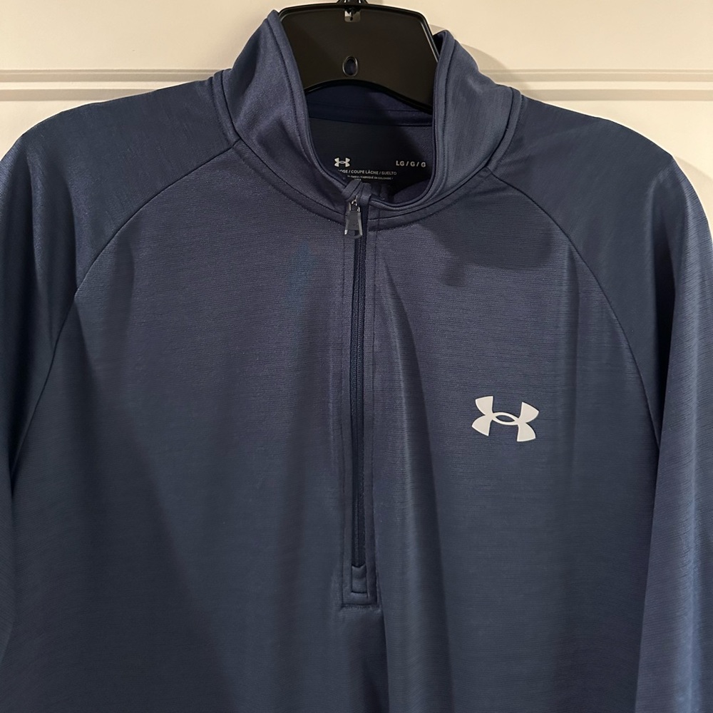 Men’s Navy Under Armour 3/4 Zip Up